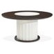 Paris Chic Espresso 60" Round Dining Table