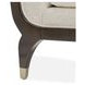 Paris Chic Cremini and Espresso 100" Sofa