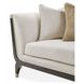 Paris Chic Cremini and Espresso 100" Sofa