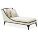 Paris Chic Cremini and Espresso Chaise