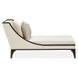 Paris Chic Cremini and Espresso Chaise