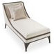 Paris Chic Cremini and Espresso Chaise