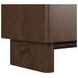 Verge Handcrafted Walnut 1 Drawer Accent Door Chest