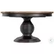 Americana Honey And Molasses Round Extendable Dining Table