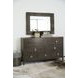 Linea Grey Round Bench