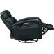 Nick Ryegate Sapphire Blue Leather Swivel Glider Recliner