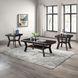 Gia Espresso 3 Piece Occasional Table Set