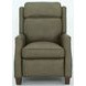 Nixon Oasis Olive Leather Push Thru The Arms Recliner
