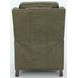 Nixon Oasis Olive Leather Push Thru The Arms Recliner