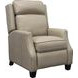 Nixon Shoreham Cream Leather Push Thru The Arms Recliner