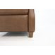 Nixon Dobbs Saddle Leather Push Thru The Arms Recliner