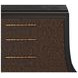 Eave Black and Brown 4 Drawer Accent Chest