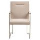 Marin Greige Dining Arm Chair