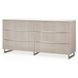 Marin Greige 6 Drawer Dresser