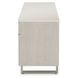 Seawell Greige 82" Media Cabinet with 4 Storage Drawers with 3 Storage Drawers