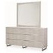 Marin Greige Dresser with Mirror