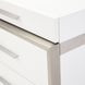 Marquee Cloud White 3 Drawer Nightstand