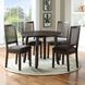 Yorktown Espresso 5 Piece Dining Set