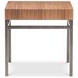 Collins Nocino and Black Oxide Square Side Table