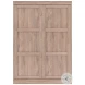 Pur Rustic Brown 59" Full Murphy Bed