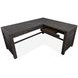 Plum Creek Ravenwood Black 70" L Desk