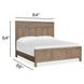 Claremont Smokey Taupe Queen Panel Bed
