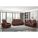 Chester Brown Reclining Living Room Set with USB Charging and LED
