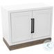 Nora Modular Jasmine White And Barnwood 2 Door Cabinet