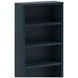 Nora Blue Denim and Whiskey 82" High Pier Bookcase