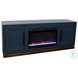 Nora Blue Denim And Whiskey 64" Fireplace TV Stand
