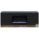 Nora Black And Whiskey 64" Fireplace TV Stand