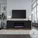 Nora Black And Whiskey 64" Fireplace TV Stand