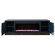 Nora Blue Denim And Whiskey 81" Fireplace TV Stand