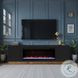 Nora Black And Whiskey 81" Fireplace TV Stand
