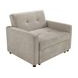 Noah Brown Chair with Twin Sleeper
