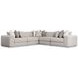 Vista Beige 5 Piece Sectional
