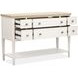 Echo Isles Sea Pearl and Driftwood 6 Drawer Sideboard