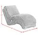 York Masis Black 66" Chaise with USB Charging and LED