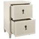 Novalie Antique White Rectangular Side Table