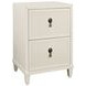 Novalie Antique White Rectangular Side Table