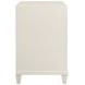 Novalie Antique White Rectangular Side Table