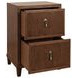 Novalie Provincial Brown Oak Rectangular Side Table