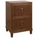 Novalie Provincial Brown Oak Rectangular Side Table