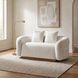 Novella White 71" Loveseat