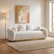 Novella White 93" Sofa