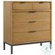 Newport Natural Oak 5 Drawer Chest