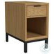 Newport Natural Oak 14" Chairside Table
