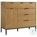 Newport Natural Oak 6 Drawer Gentlemans Chest