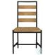 Newport Natural Oak Ladder Back Side Chair Set of 2