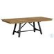 Newport Natural Oak Extendable Trestle Dining Table
